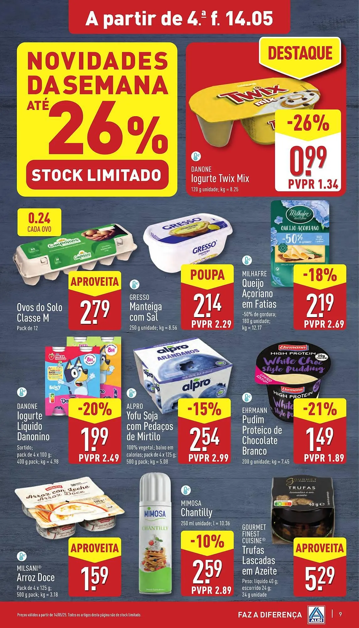 Folheto Folheto ALDI de 14 de maio até 20 de maio 2025 - Pagina 9