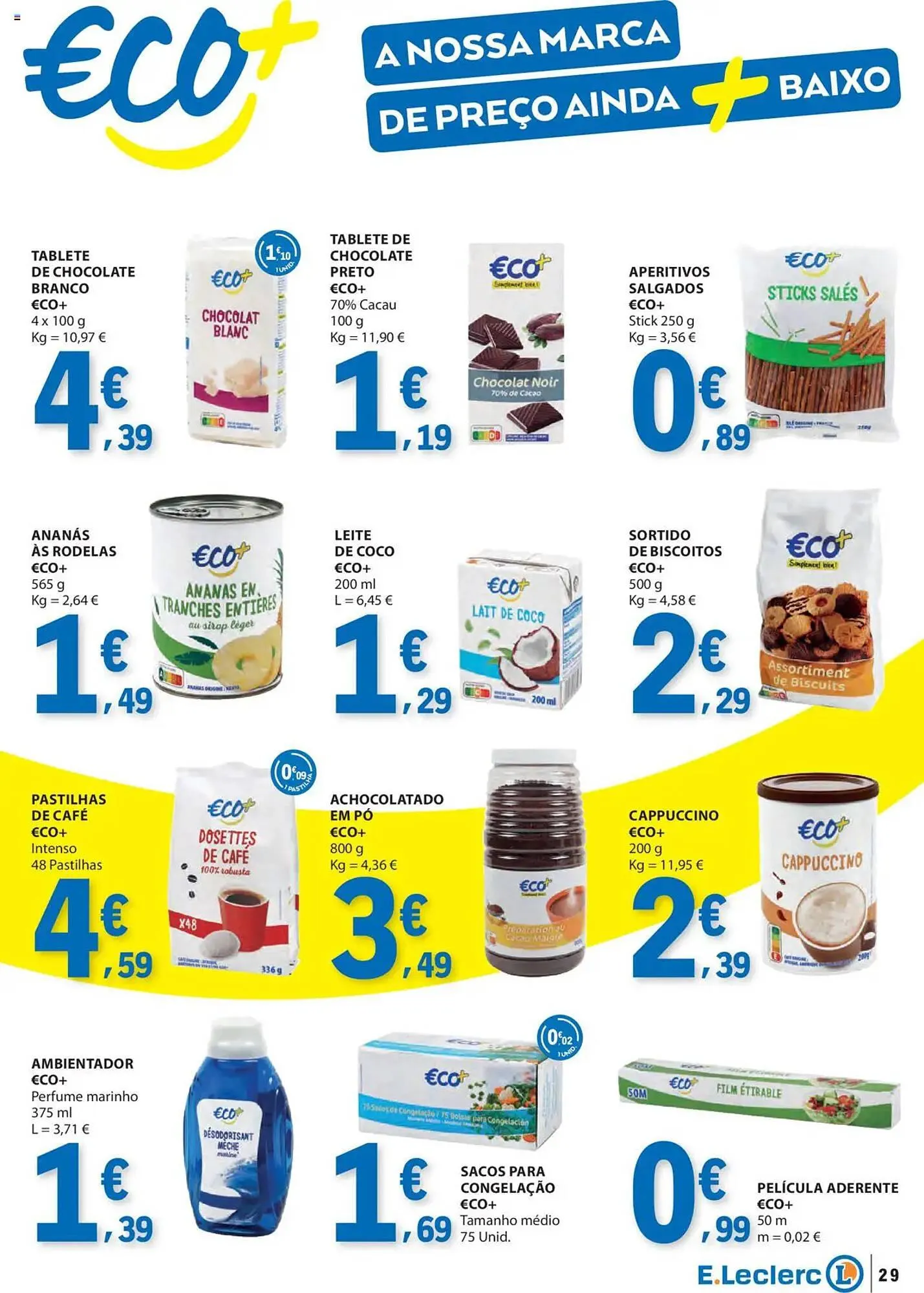 Folheto Folheto E.Leclerc de 3 de abril até 9 de abril 2025 - Pagina 29