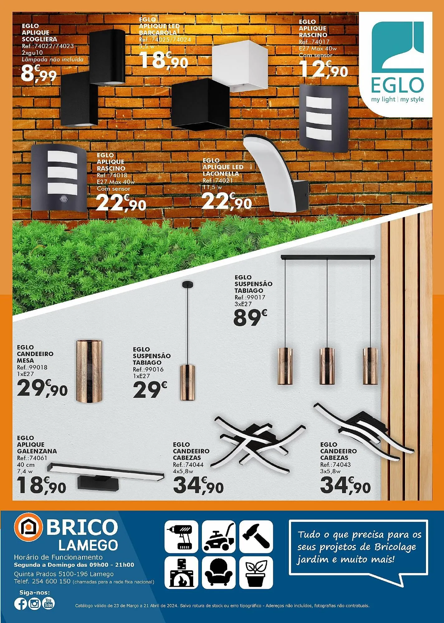 Folheto Folheto E.Leclerc Brico de 23 de março até 21 de abril 2024 - Pagina 16