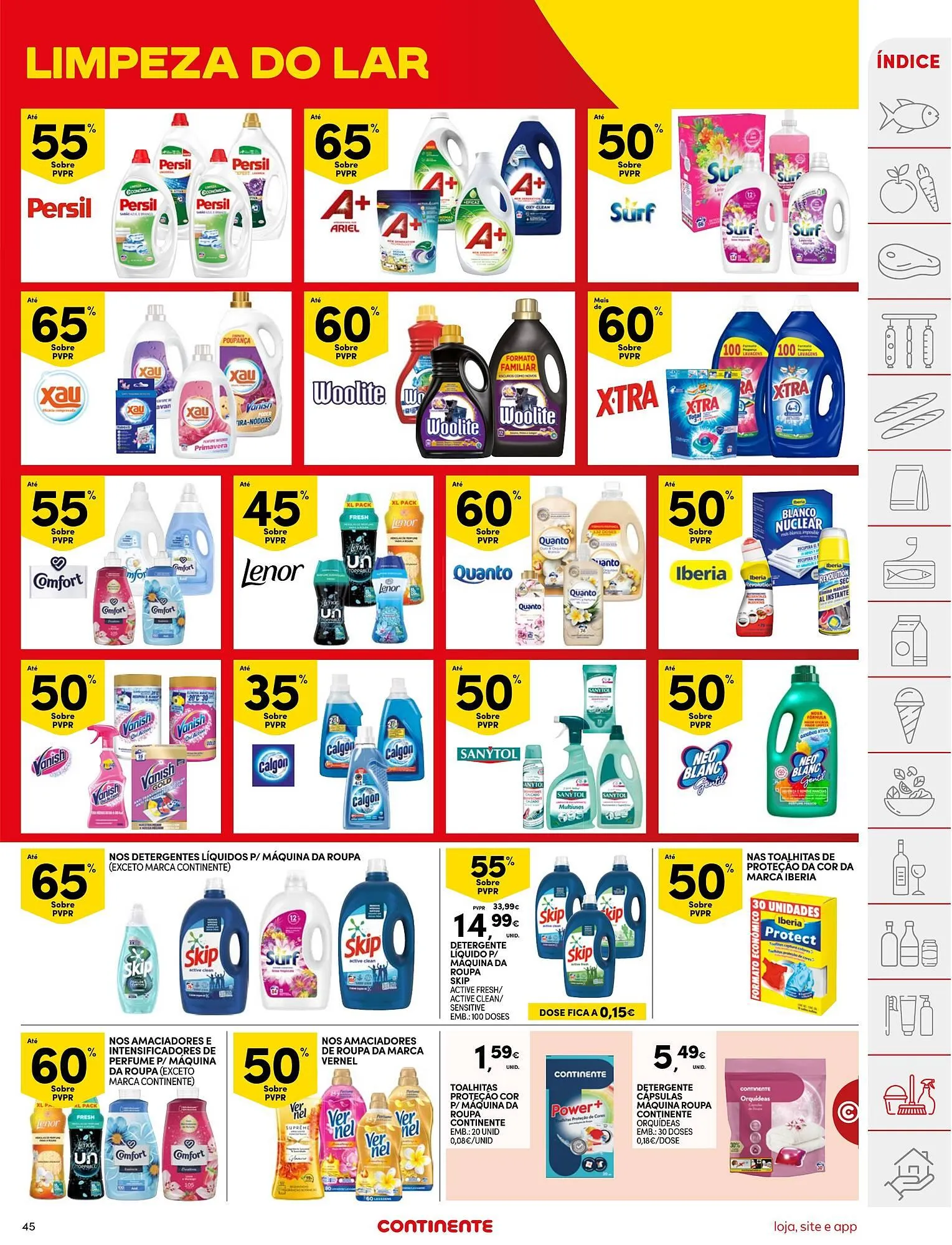 Folheto Folheto Continente de 26 de agosto até 1 de setembro 2025 - Pagina 45