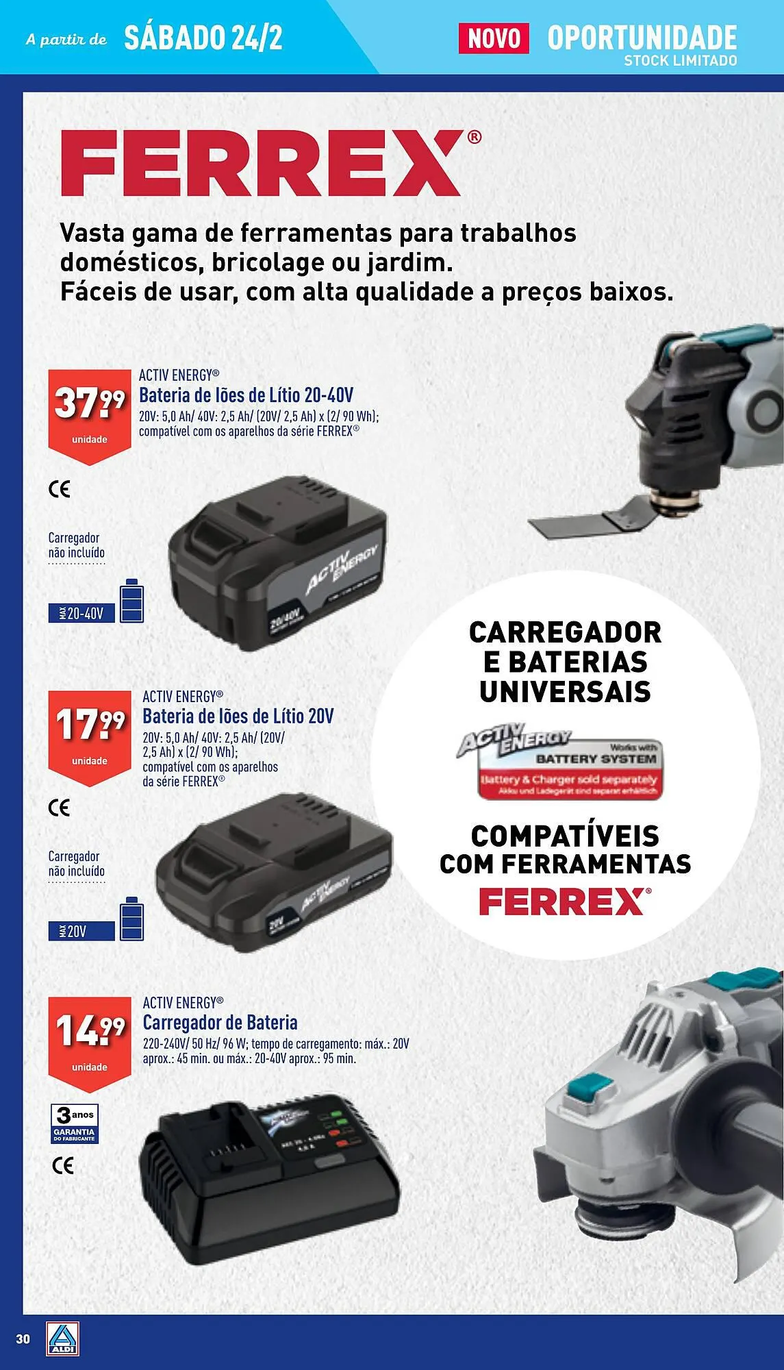 Folheto Folheto ALDI de 21 de fevereiro até 27 de fevereiro 2024 - Pagina 30