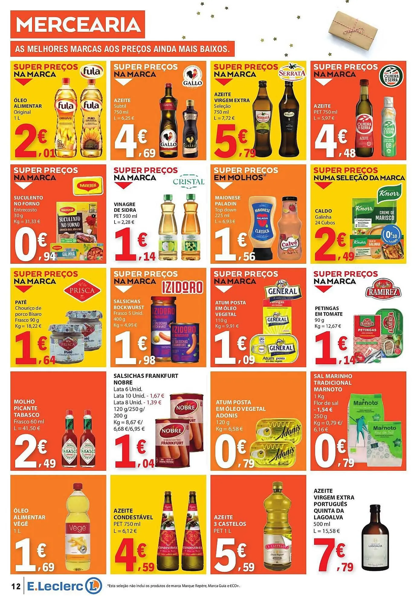 Folheto Folheto E.Leclerc de 13 de novembro até 19 de novembro 2025 - Pagina 12