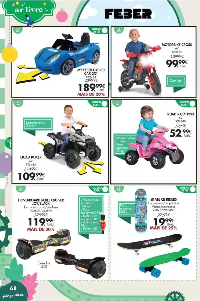 Folheto Descubra ofertas atrativas de 20 de novembro até 6 de janeiro 2025 - Pagina 64