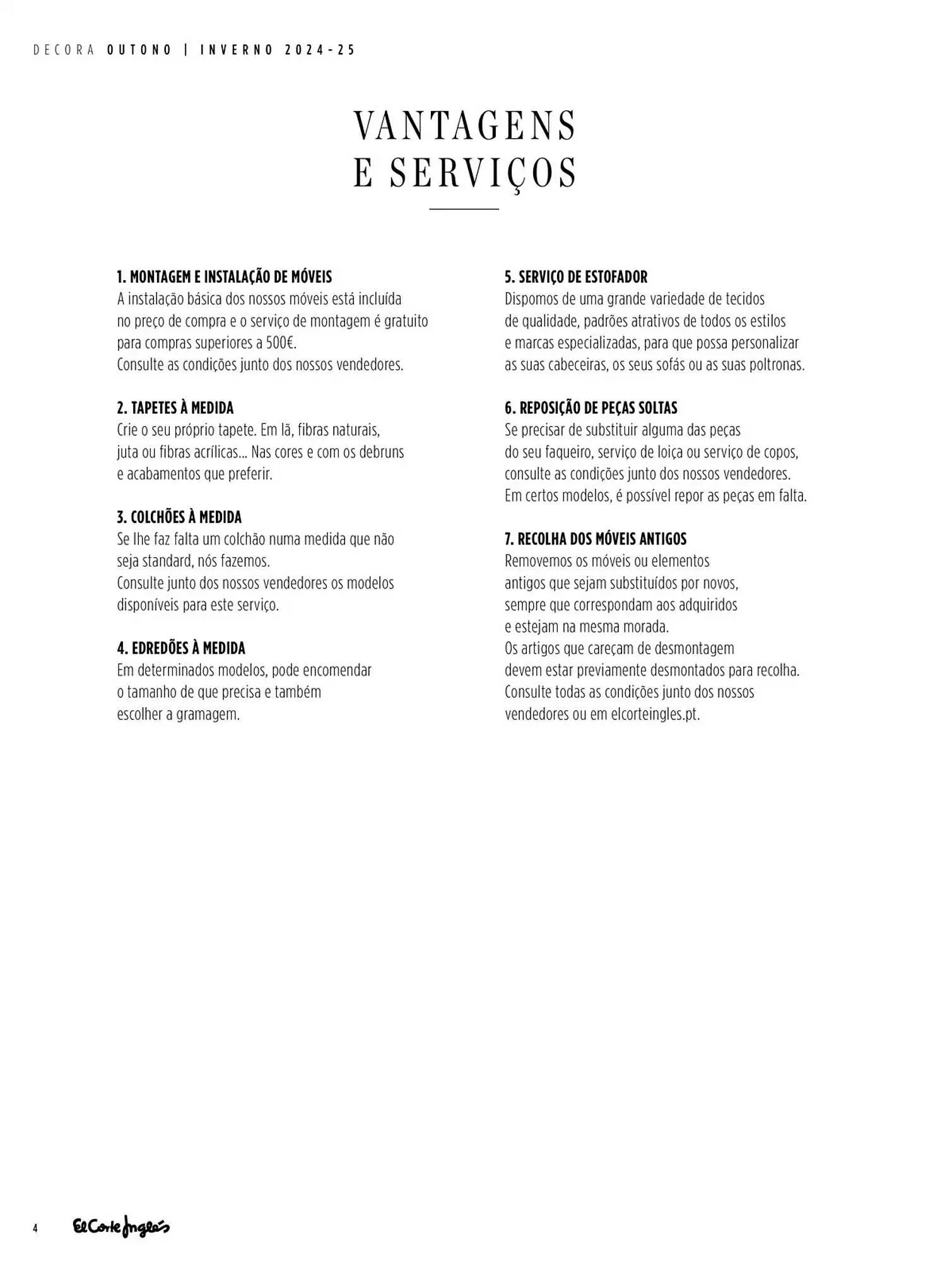 Folheto Folheto El Corte Inglés de 30 de outubro até 28 de fevereiro 2025 - Pagina 4