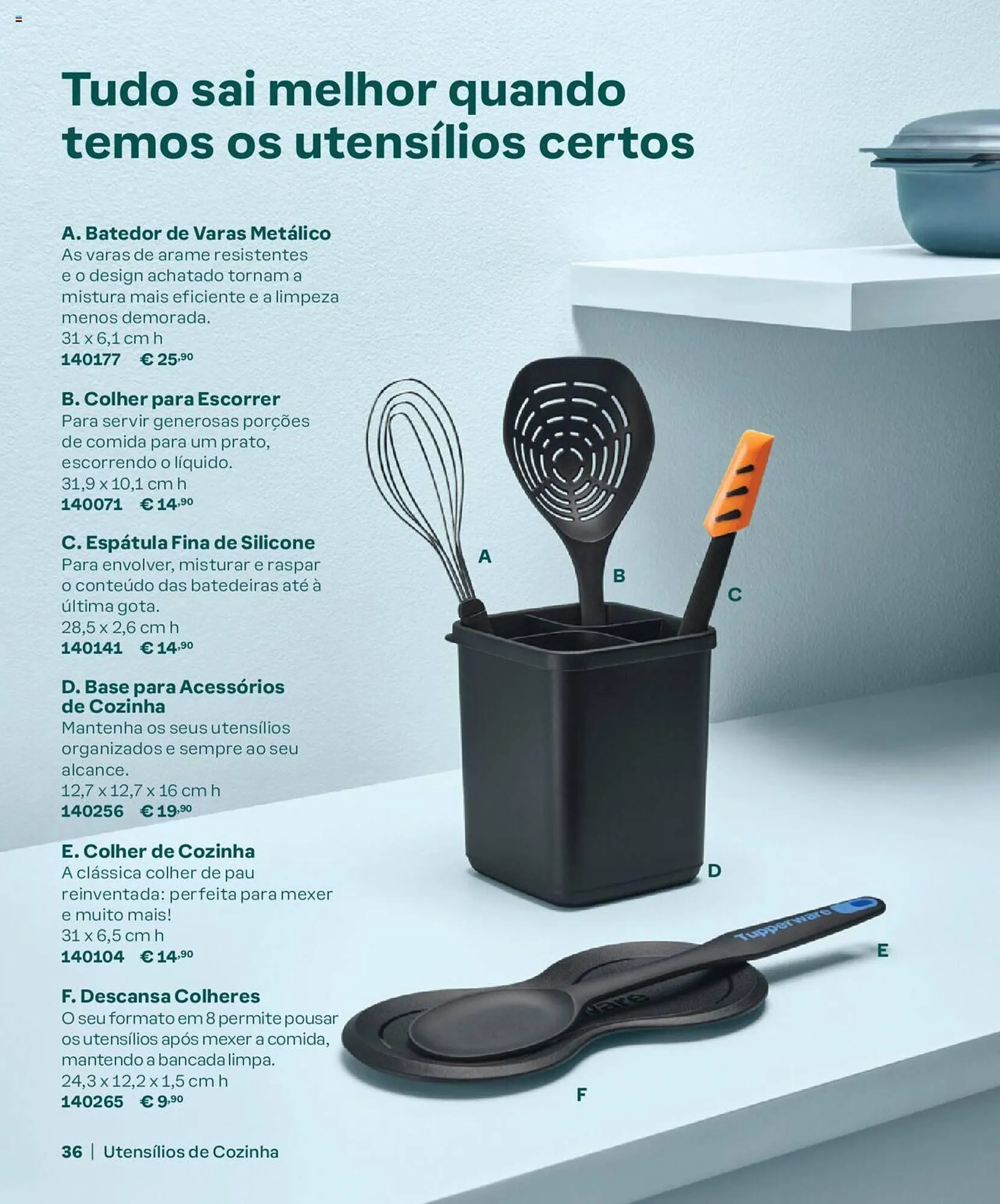 Folheto Folheto Tupperware de 5 de março até 31 de agosto 2024 - Pagina 36