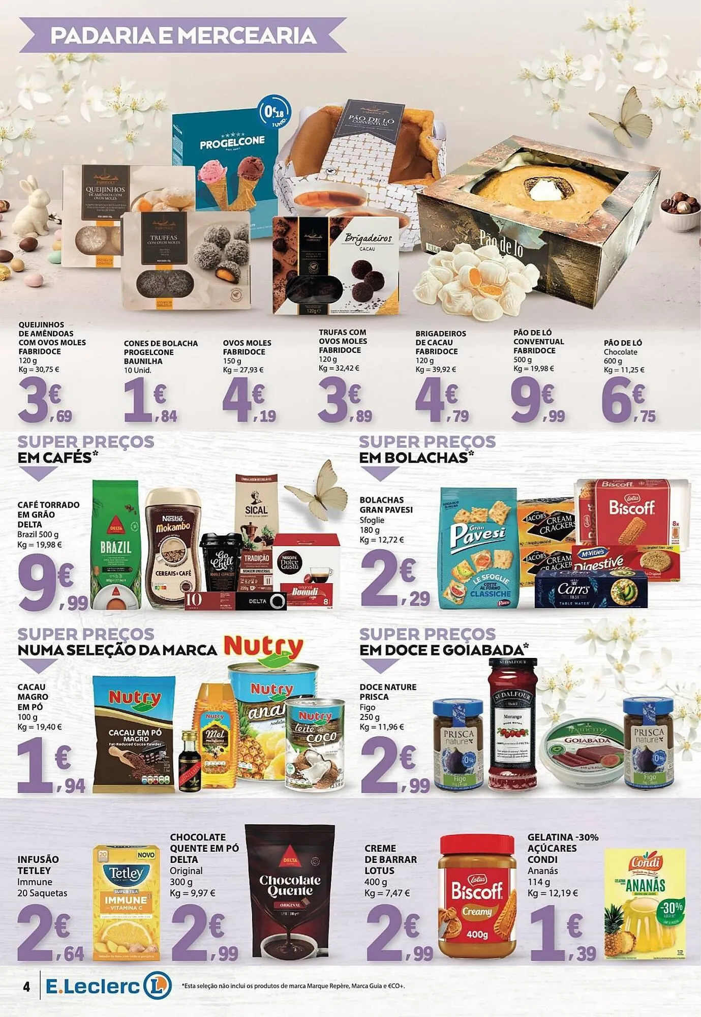 Folheto Folheto E.Leclerc de 24 de março até 6 de abril 2026 - Pagina 4