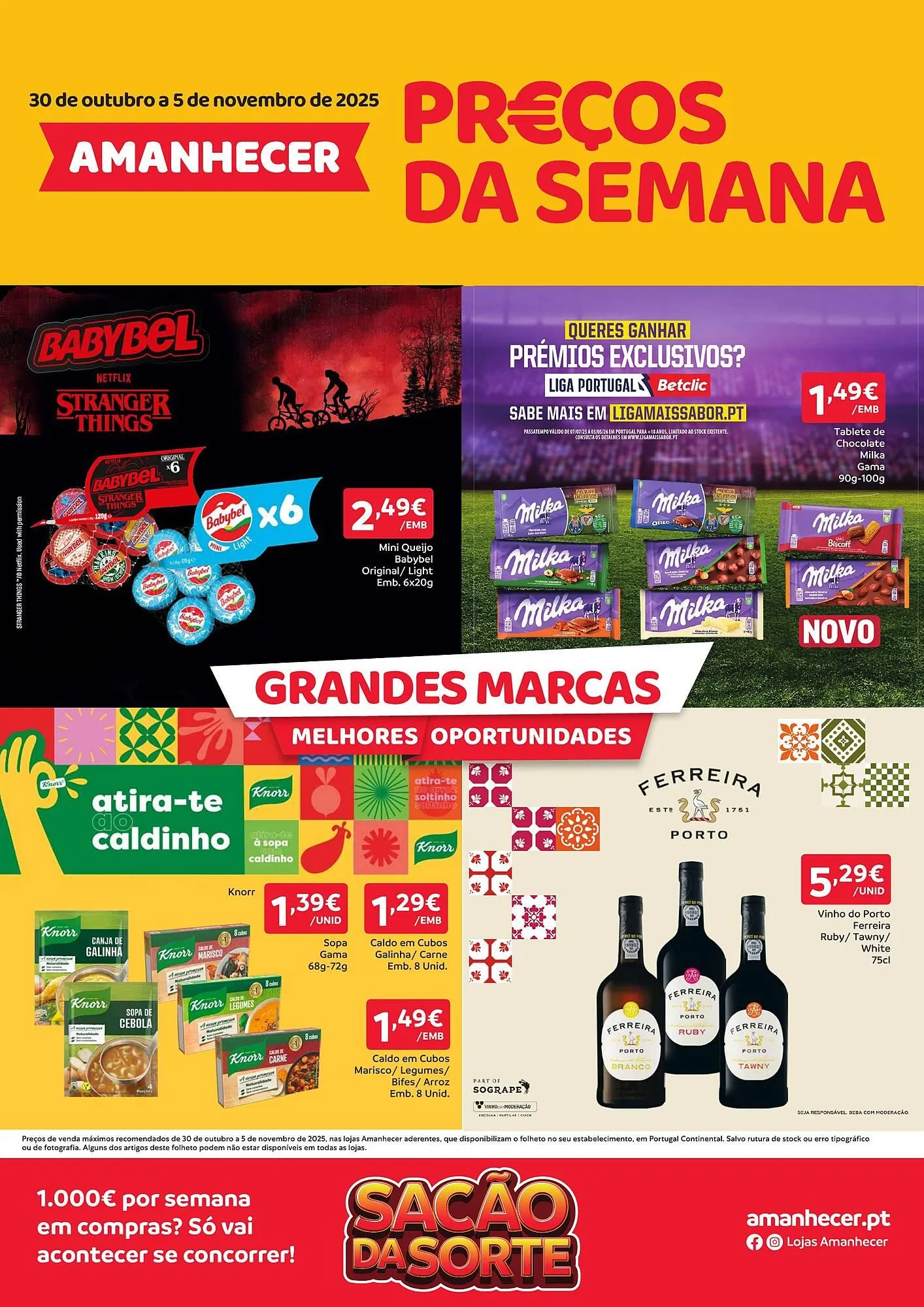 Folheto Folheto Amanhecer de 30 de outubro até 5 de novembro 2025 - Pagina 1