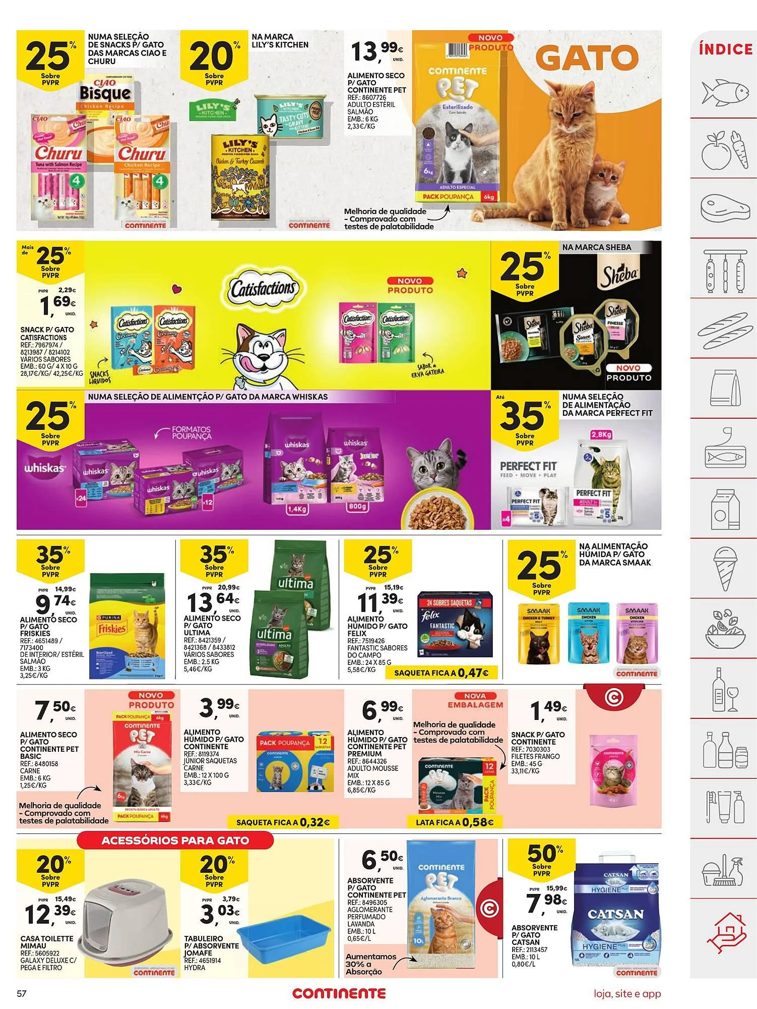 Folheto Folheto Continente de 31 de março até 6 de abril 2026 - Pagina 57