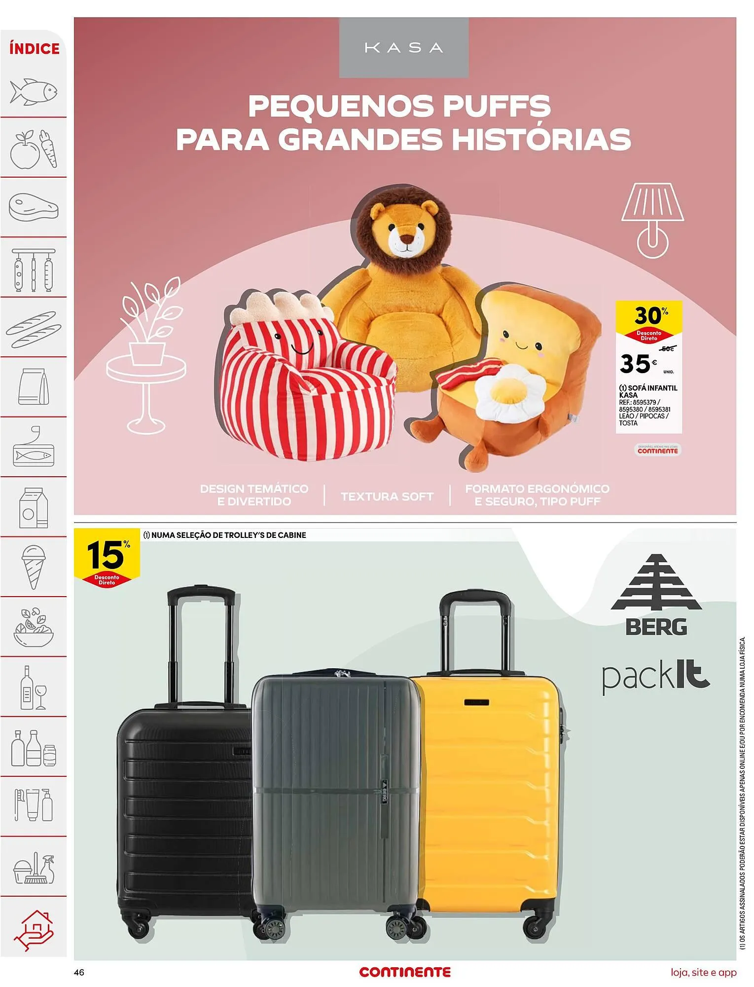 Folheto Folheto Continente de 24 de fevereiro até 2 de março 2026 - Pagina 46