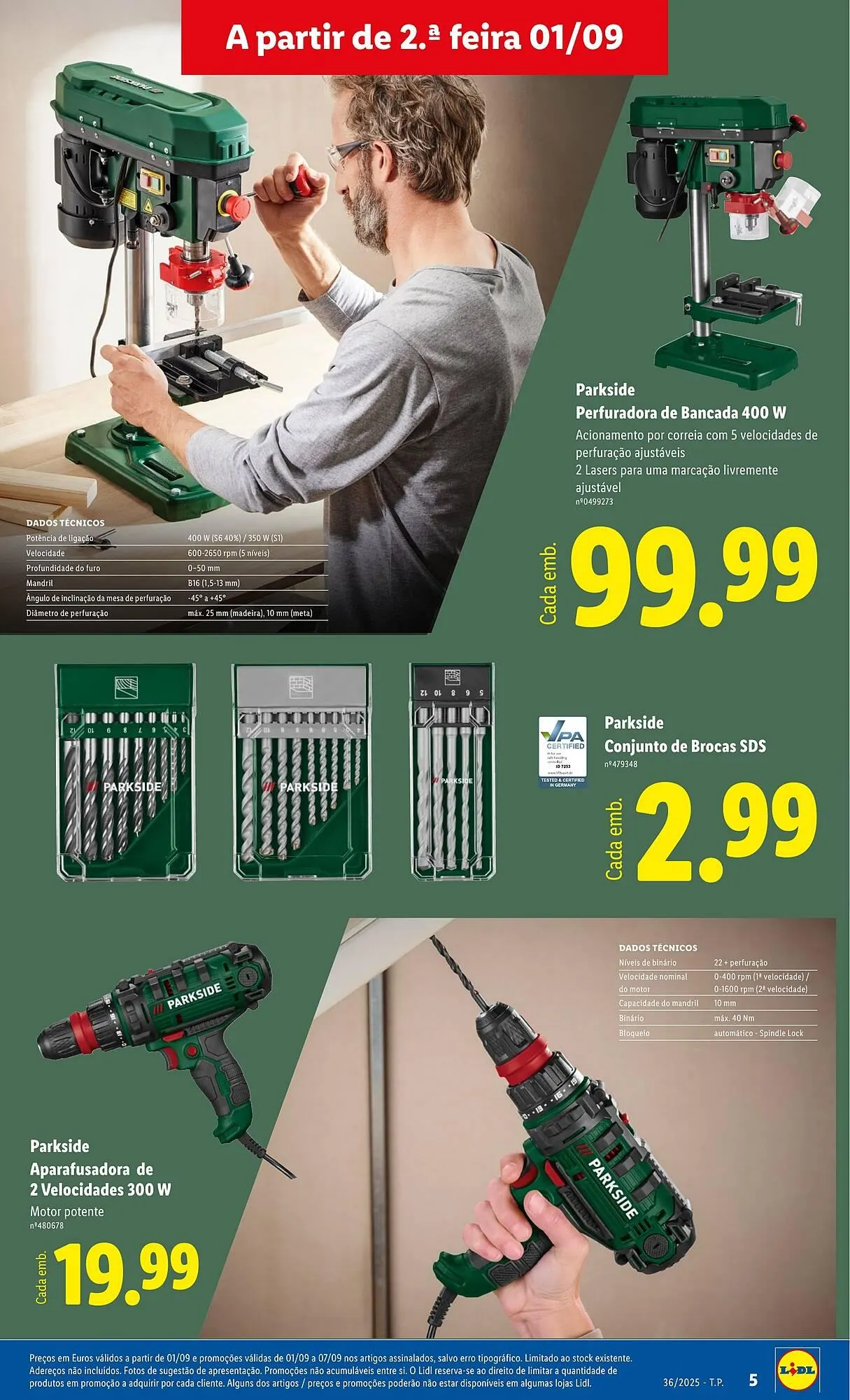 Folheto Folheto Lidl de 1 de setembro até 7 de setembro 2025 - Pagina 5