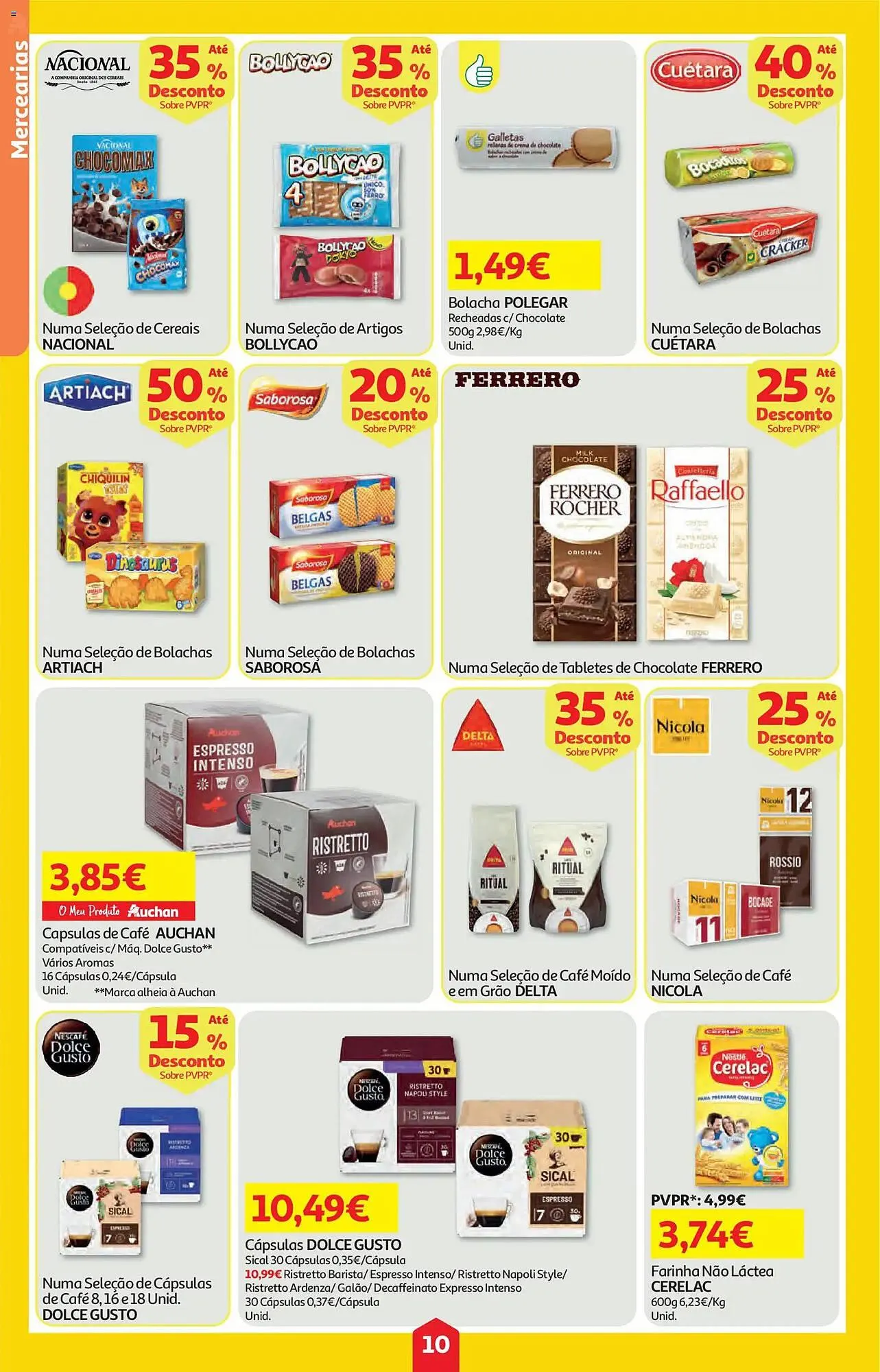 Folheto Folheto Auchan de 5 de março até 11 de março 2026 - Pagina 10