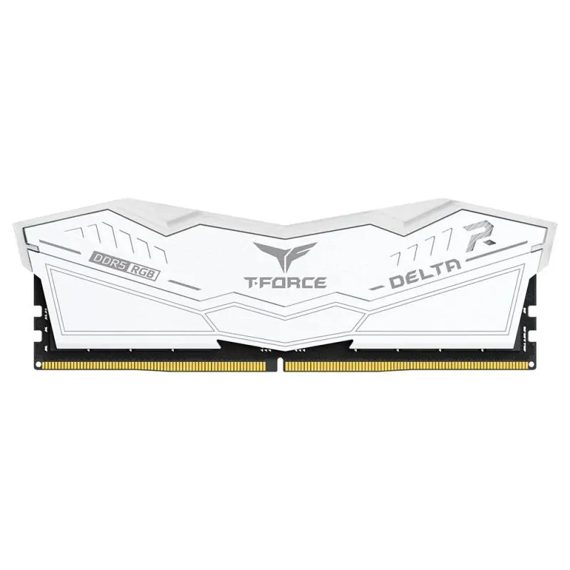 Team Group Kit 48GB (2 x 24GB) DDR5 7600MHz Delta RGB Branc