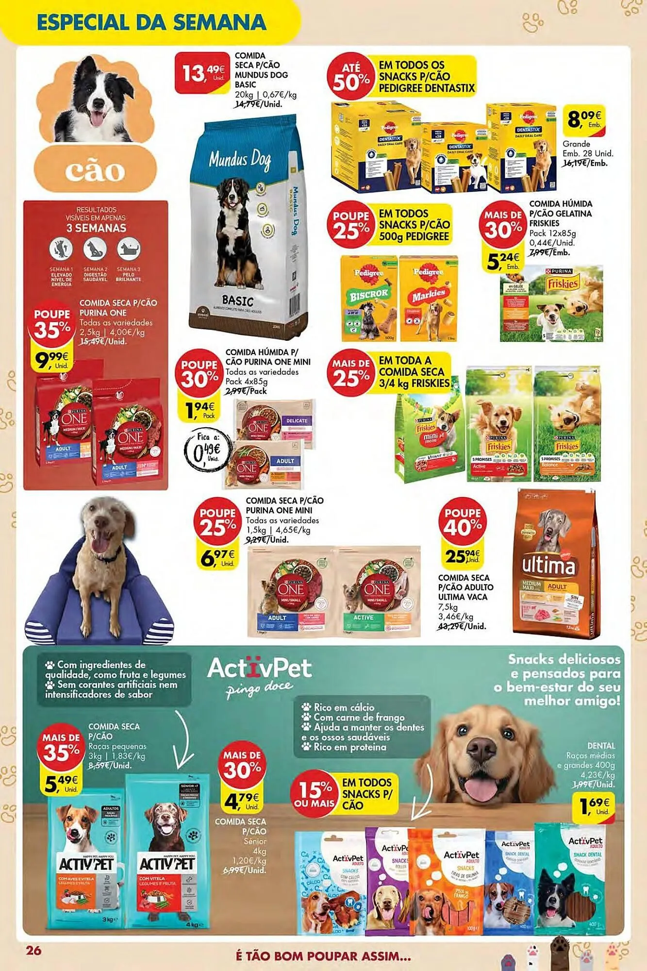 Folheto Folheto Pingo Doce de 26 de fevereiro até 4 de março 2026 - Pagina 26