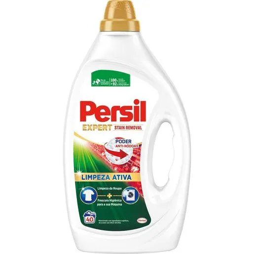 PERSIL Detergente Máquina Roupa Gel Expert Stain Removal 40 Lv