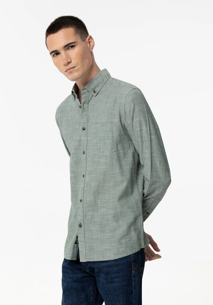Camisa Regular Fit Chambray