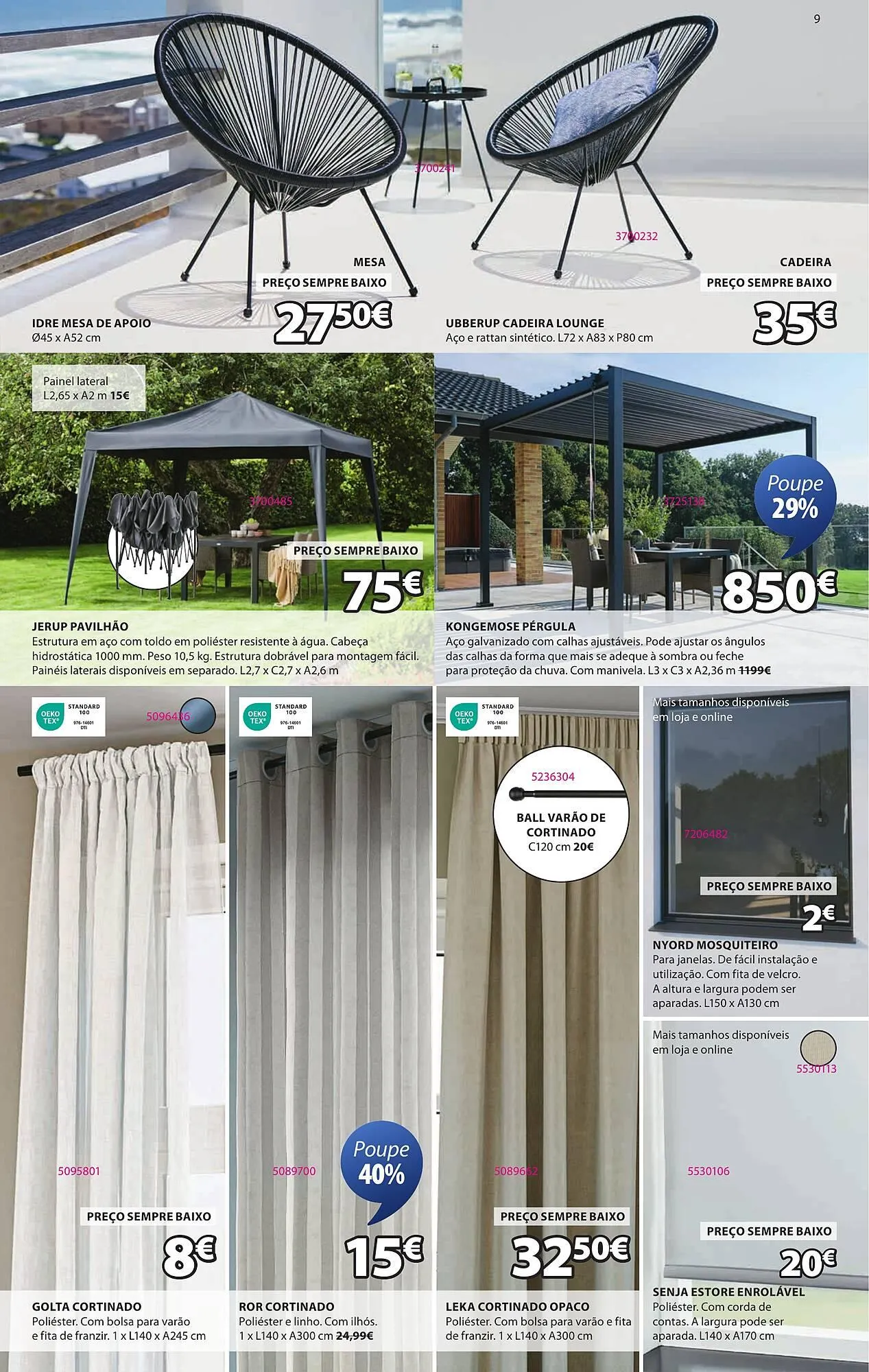 Folheto Folheto JYSK de 19 de maio até 11 de junho 2025 - Pagina 9