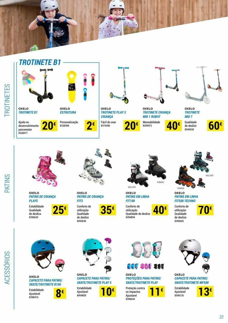 Folheto Folheto de Decathlon até 31.12.2023 de 26 de outubro até 31 de dezembro 2023 - Pagina 33