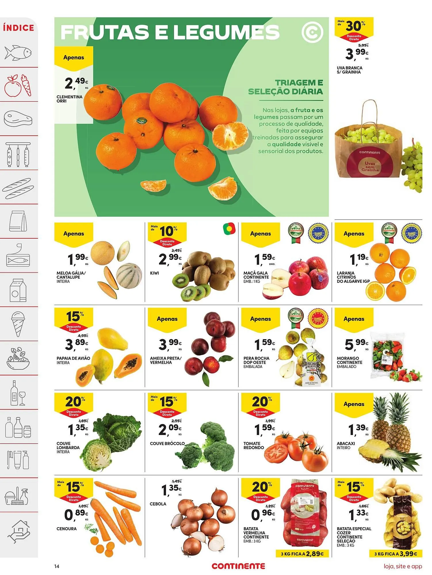 Folheto Folheto Continente de 3 de março até 9 de março 2026 - Pagina 14