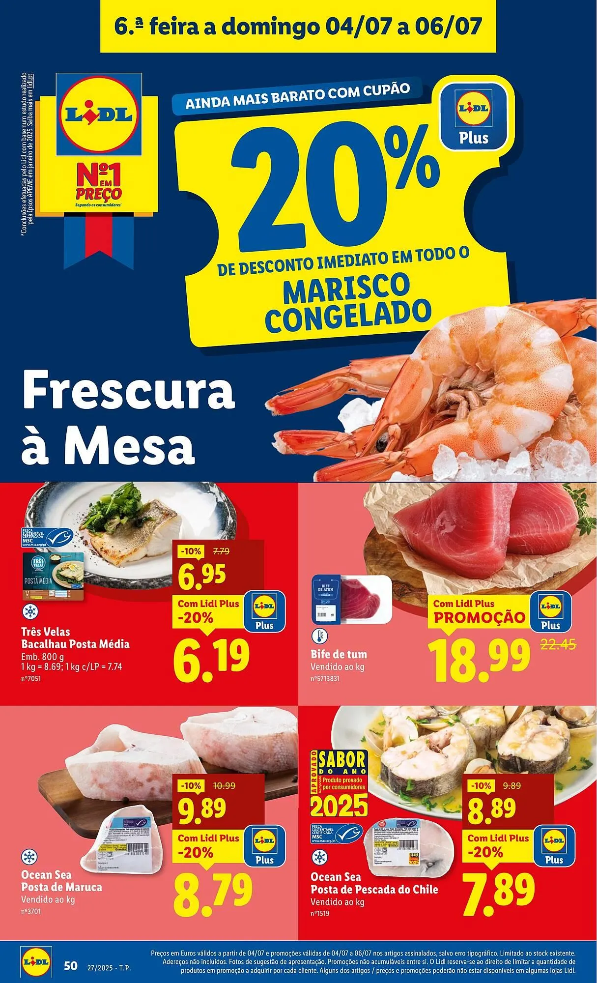 Folheto Folheto Lidl de 30 de junho até 7 de julho 2025 - Pagina 50