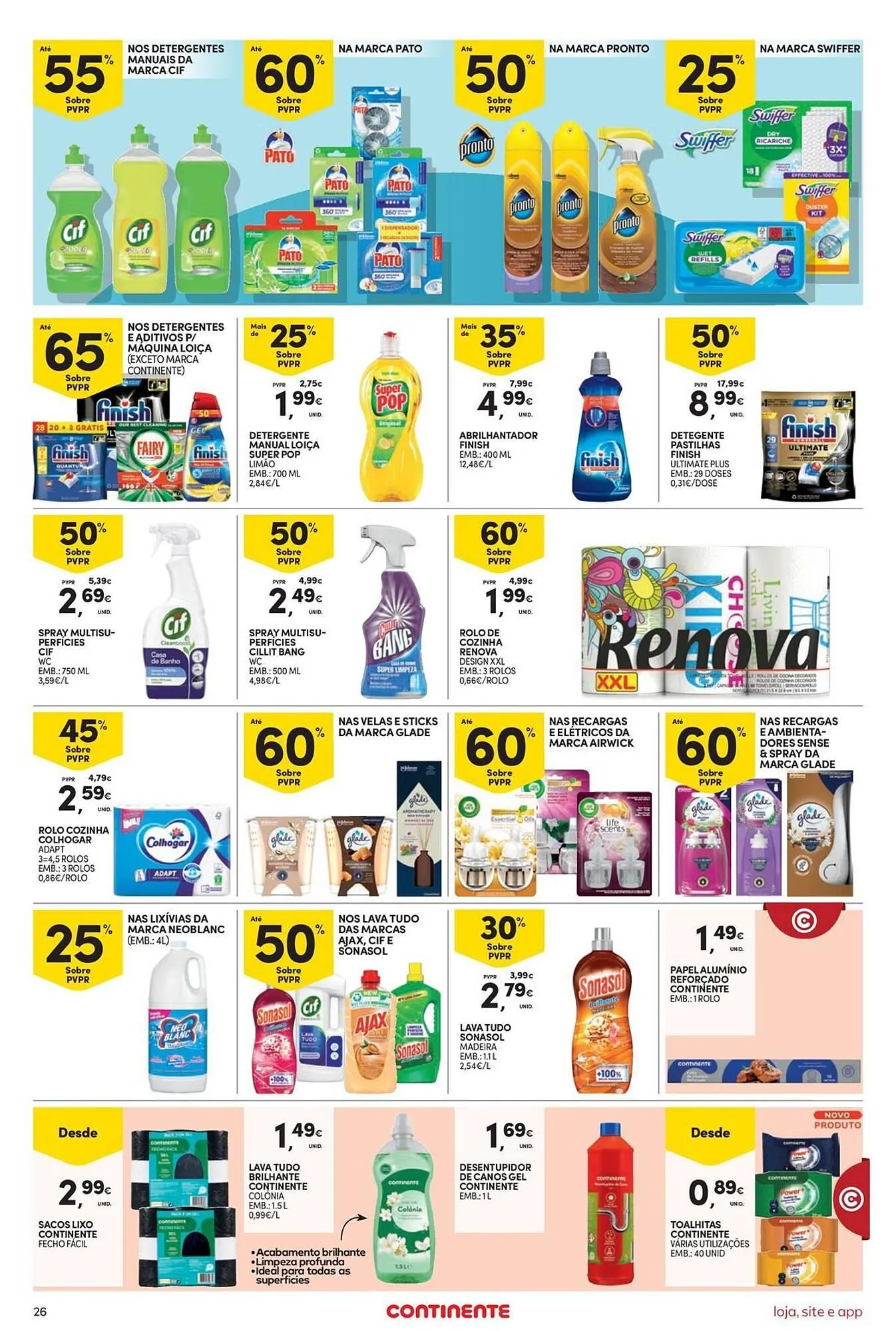 Folheto Folheto Continente Bom dia de 10 de junho até 16 de junho 2025 - Pagina 26