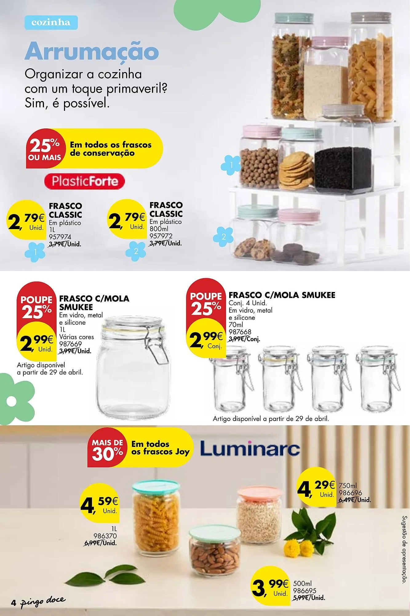 Folheto Folheto Pingo Doce de 22 de abril até 19 de maio 2025 - Pagina 4