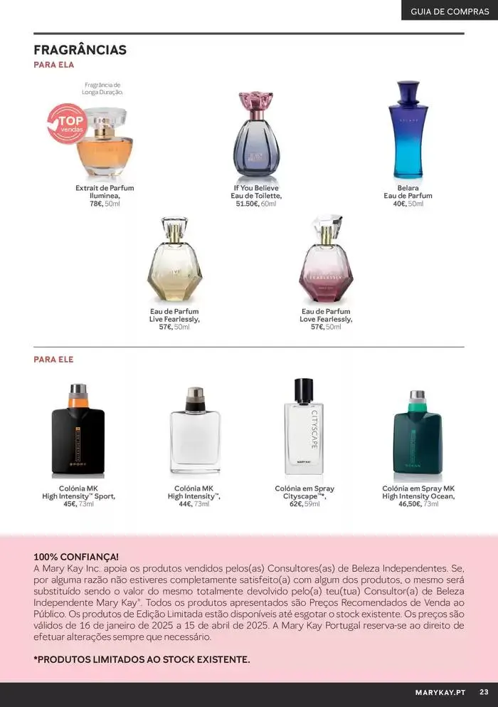 Folheto Look Janeiro 2025 de 16 de janeiro até 15 de abril 2025 - Pagina 23