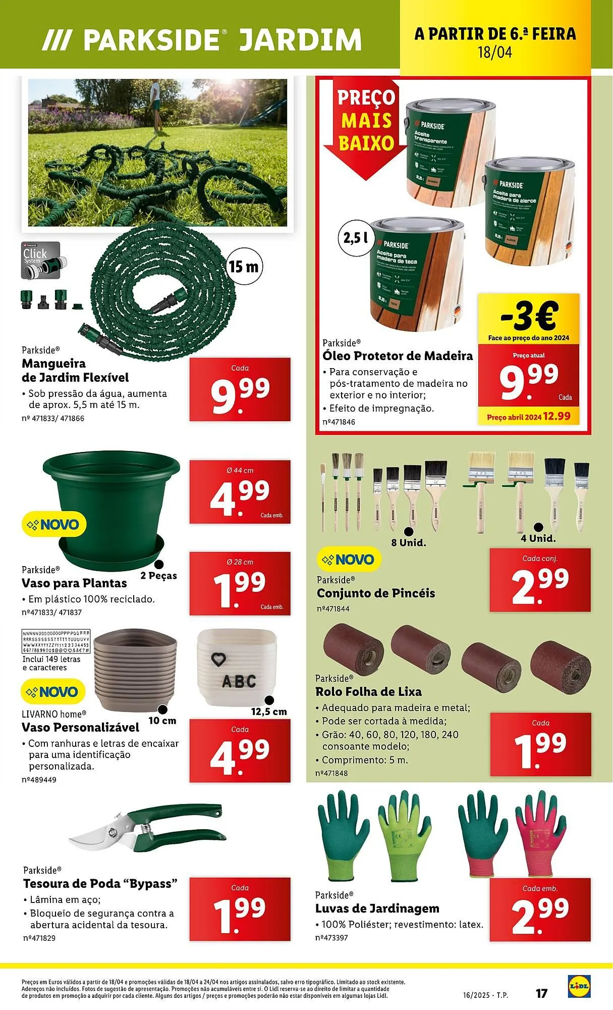 Folheto Folheto Lidl de 14 de abril até 19 de abril 2025 - Pagina 17