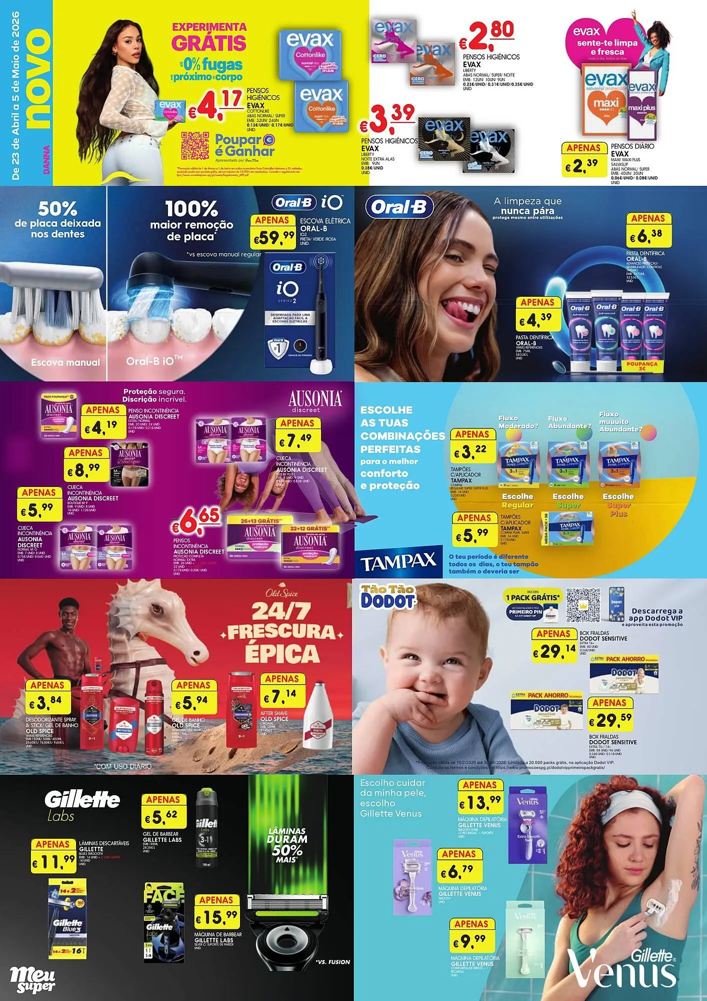 Folheto Folheto Meu Super de 23 de abril até 5 de maio 2026 - Pagina 1