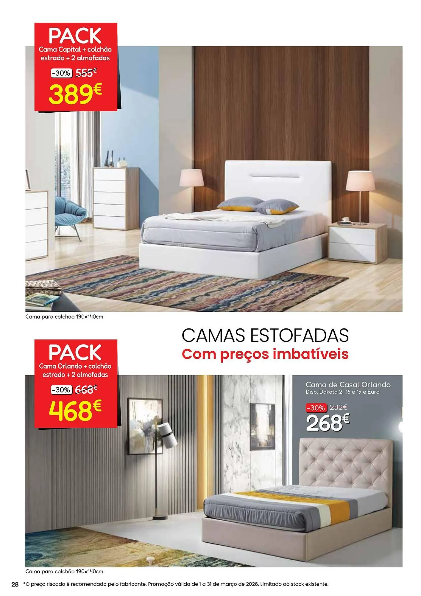 Folheto Folheto Hiper Centro do Móvel de 5 de março até 31 de março 2026 - Pagina 28