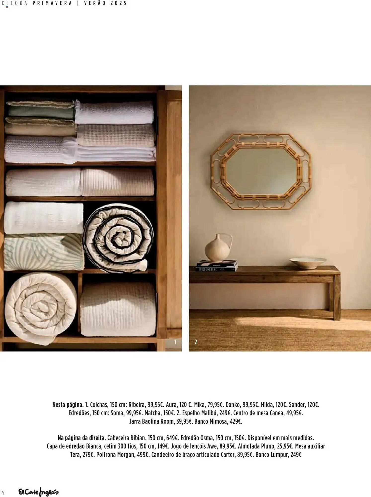 Folheto Folheto El Corte Inglés de 19 de maio até 1 de setembro 2025 - Pagina 72