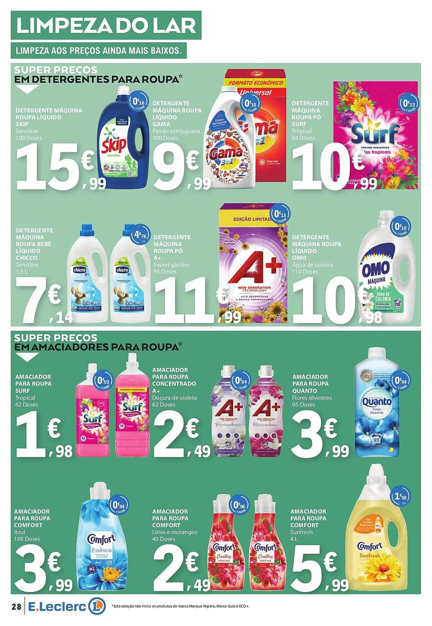 Folheto Folheto E.Leclerc de 12 de fevereiro até 18 de fevereiro 2026 - Pagina 28