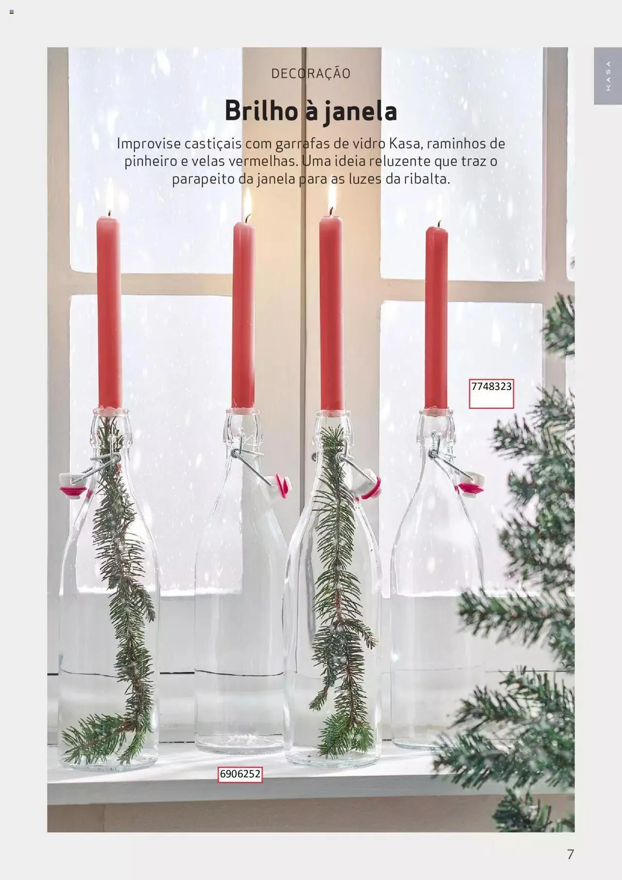 Folheto Continente Kasa Catálogo Kasa Dicas Decoração Natal de 21 de novembro até 24 de dezembro 2023 - Pagina 7