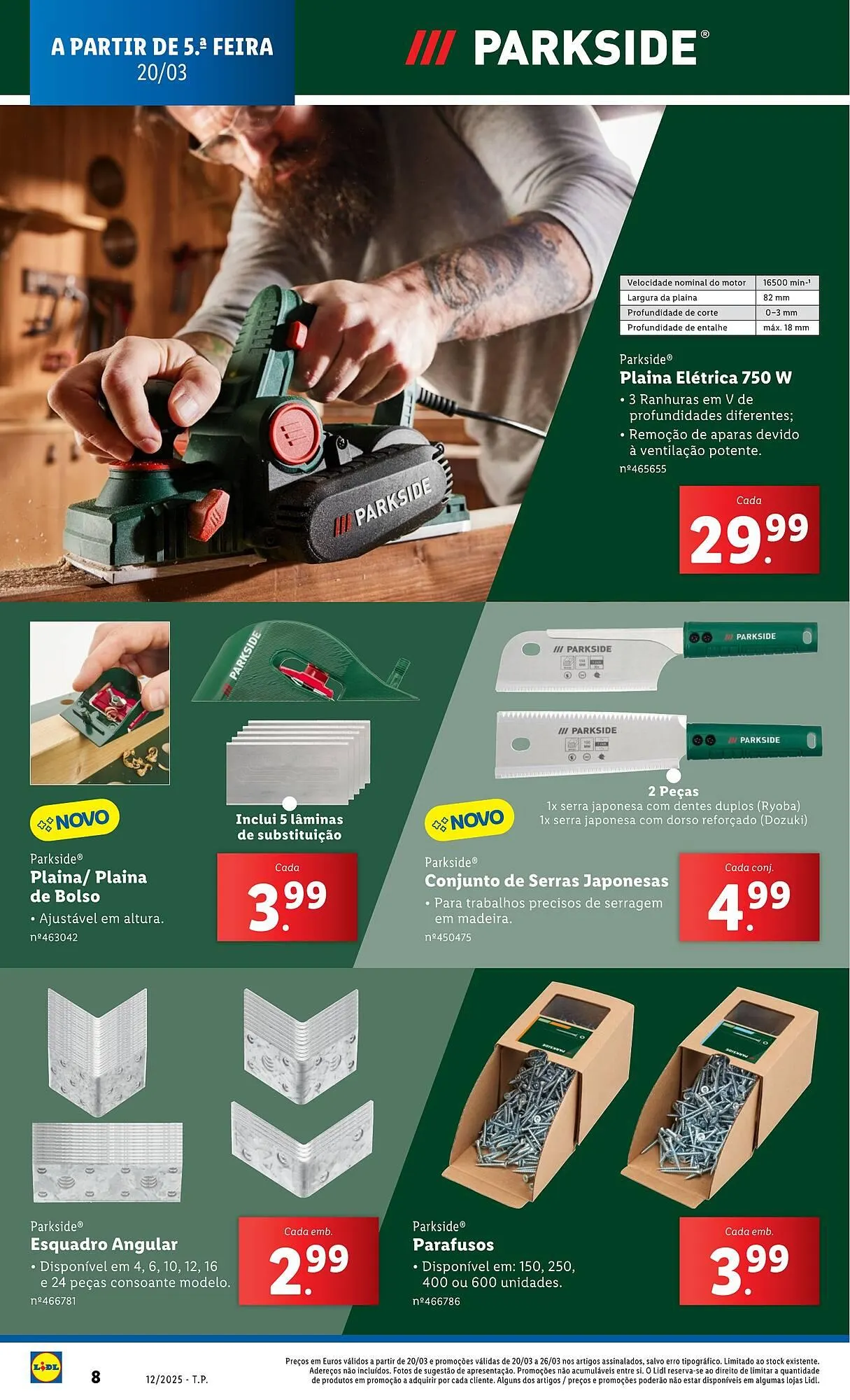 Folheto Folheto Lidl de 20 de março até 26 de março 2025 - Pagina 8