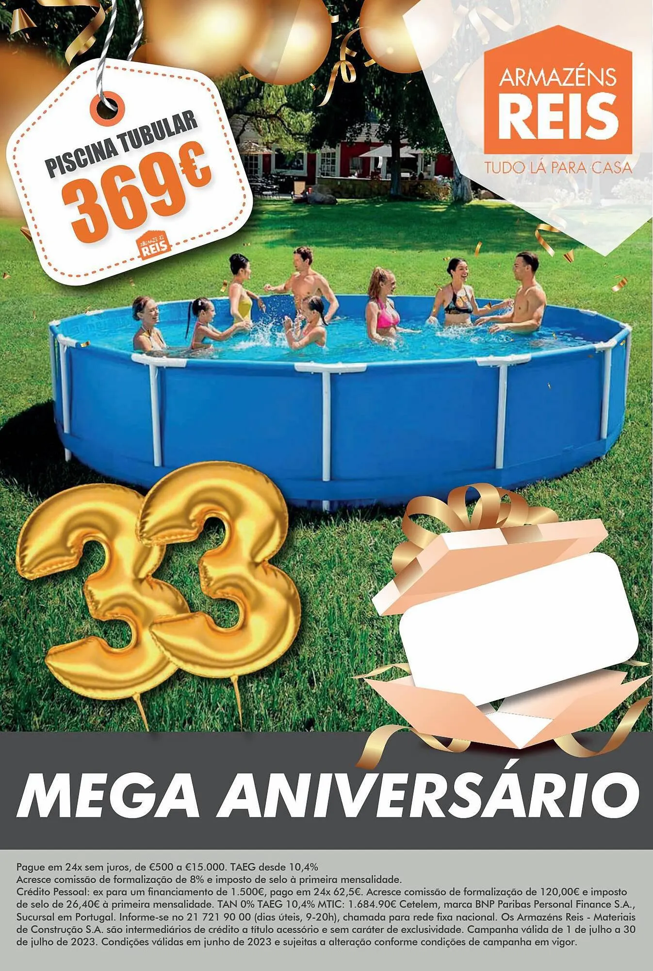 Folheto Armazéns Reis - 1