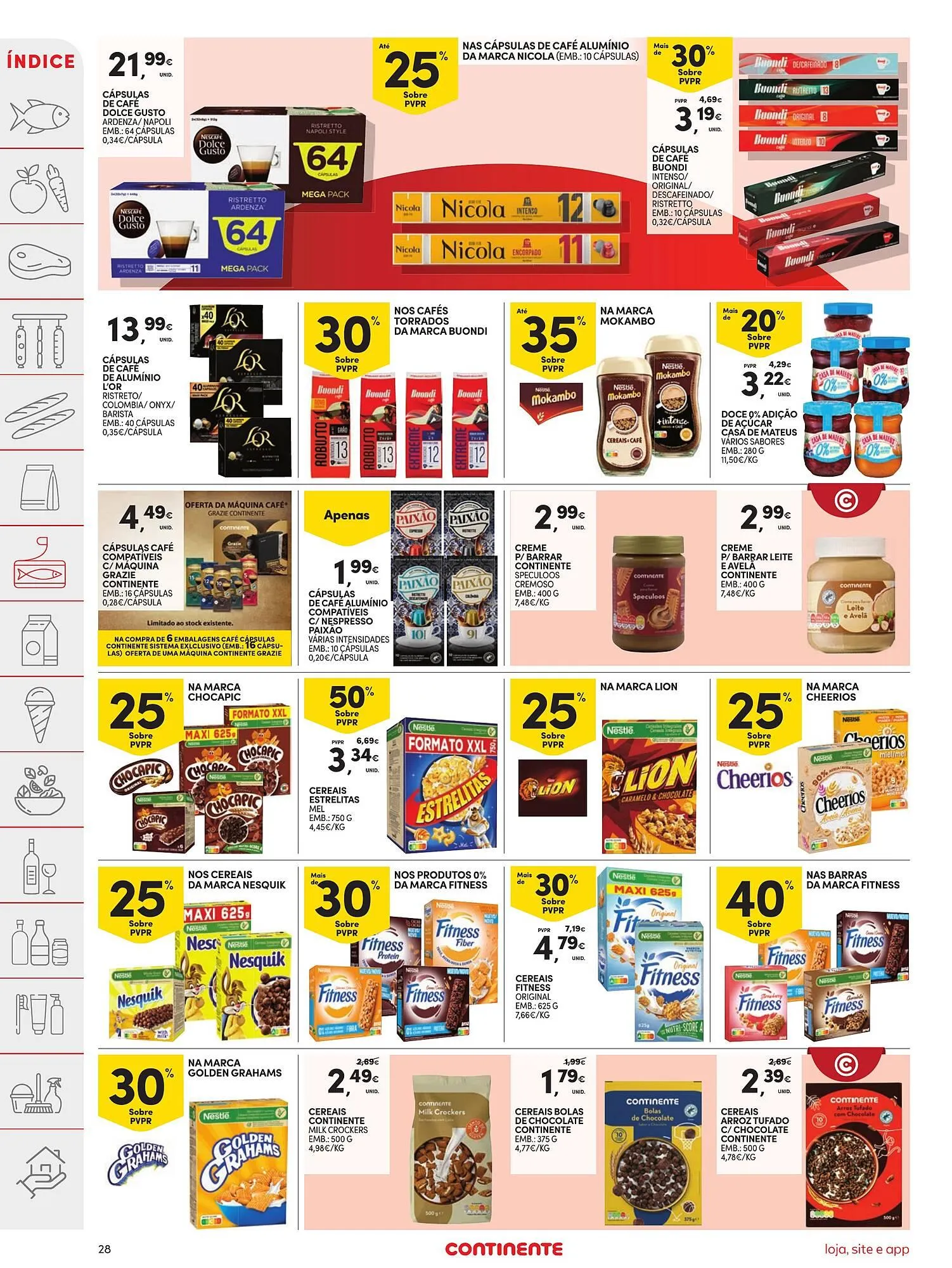 Folheto Folheto Continente de 17 de março até 23 de março 2026 - Pagina 28
