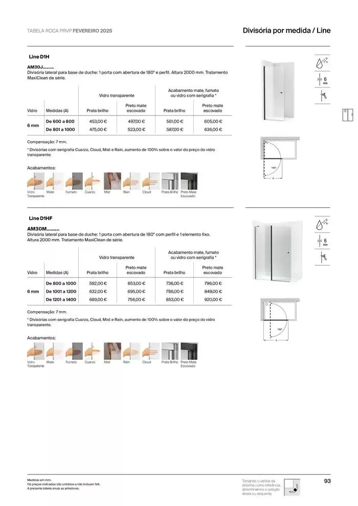 Folheto Soluções de Banho  de 6 de janeiro até 31 de dezembro 2025 - Pagina 95