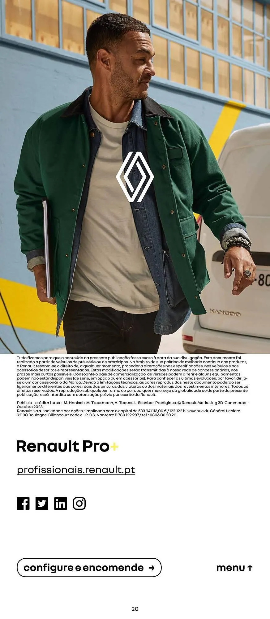 Folheto Folheto Renault Novo Kangoo Van de 13 de fevereiro até 1 de março 2025 - Pagina 20