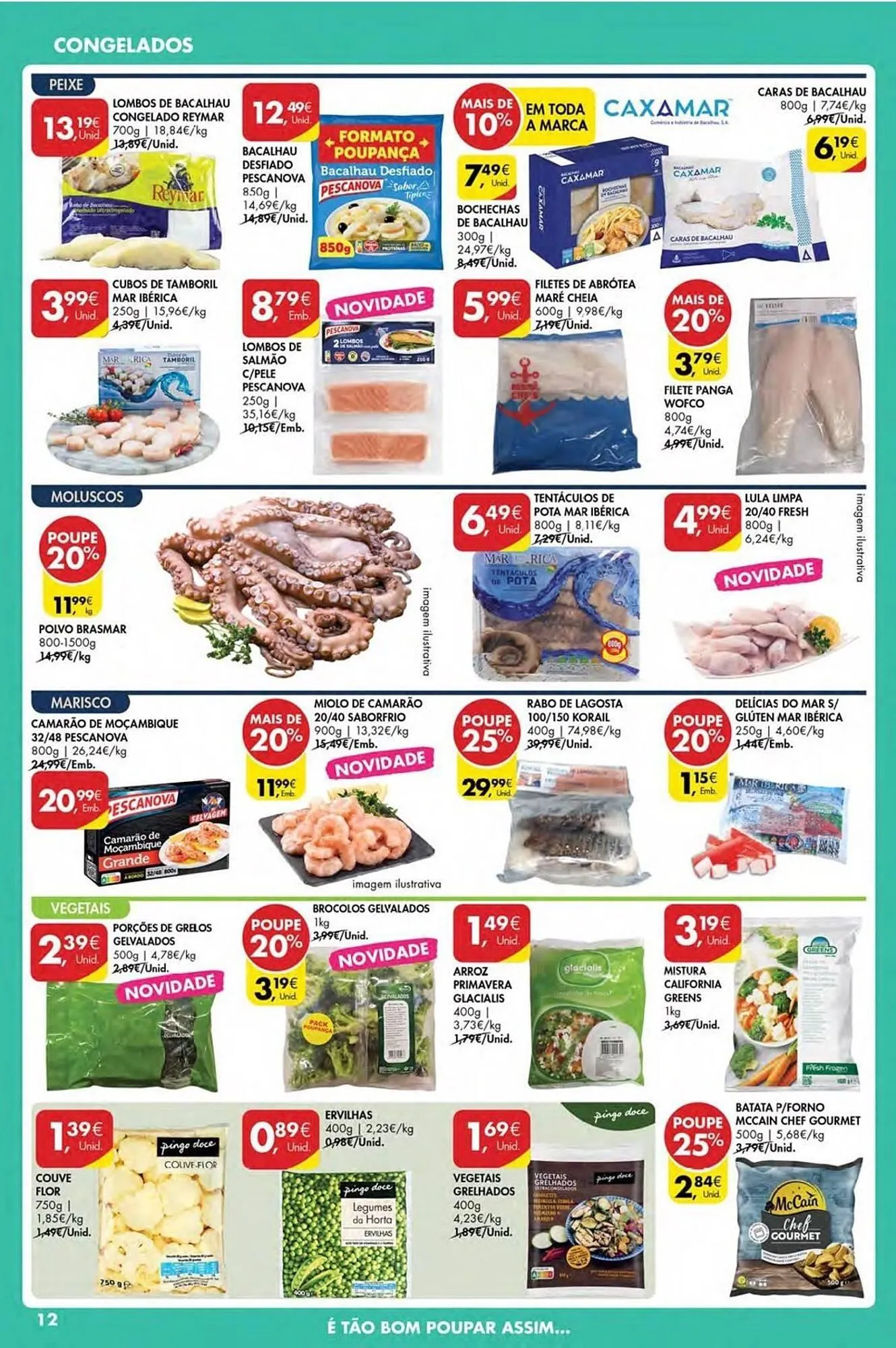 Folheto Folheto Pingo Doce de 13 de março até 19 de março 2025 - Pagina 12