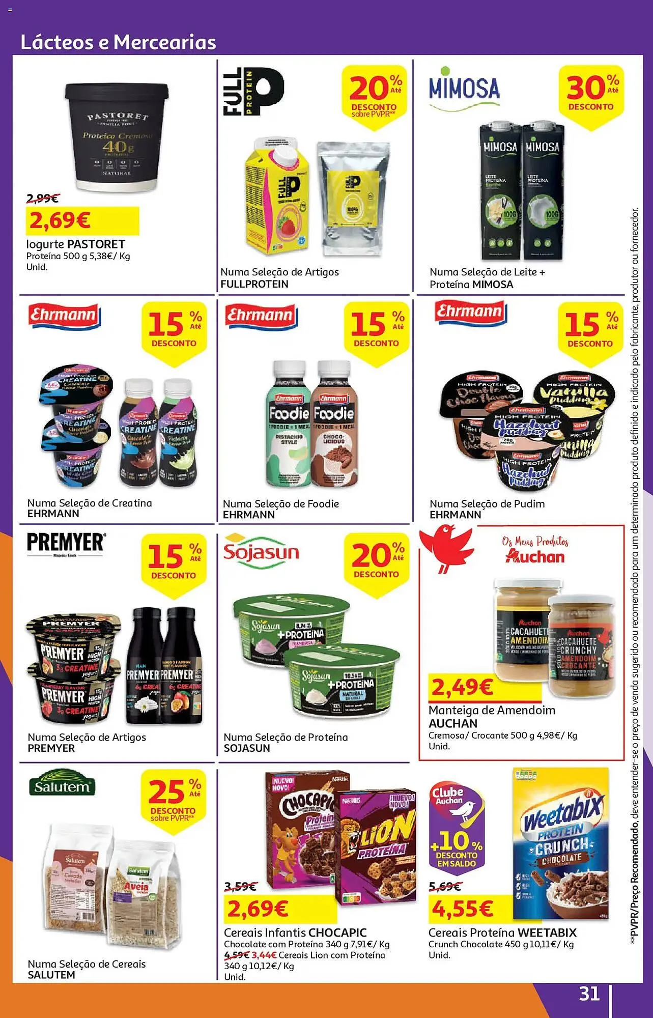 Folheto Folheto Auchan de 6 de maio até 22 de maio 2026 - Pagina 31