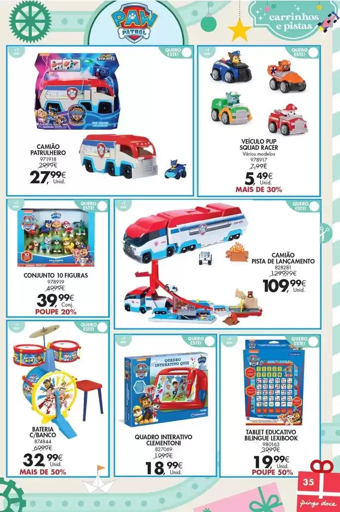 Folheto Descubra ofertas atrativas de 20 de novembro até 6 de janeiro 2025 - Pagina 28
