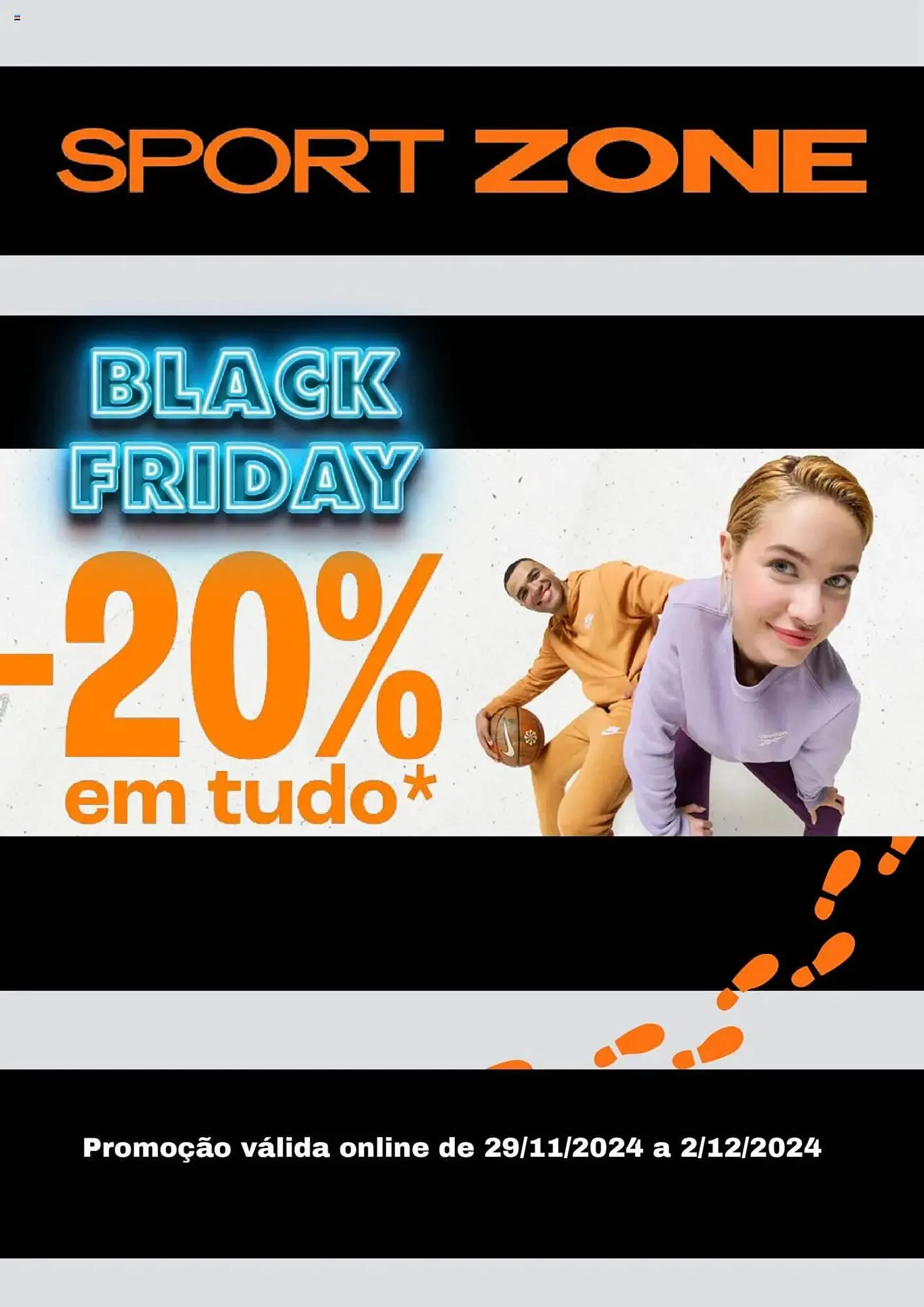 Folheto Sport Zone - 1