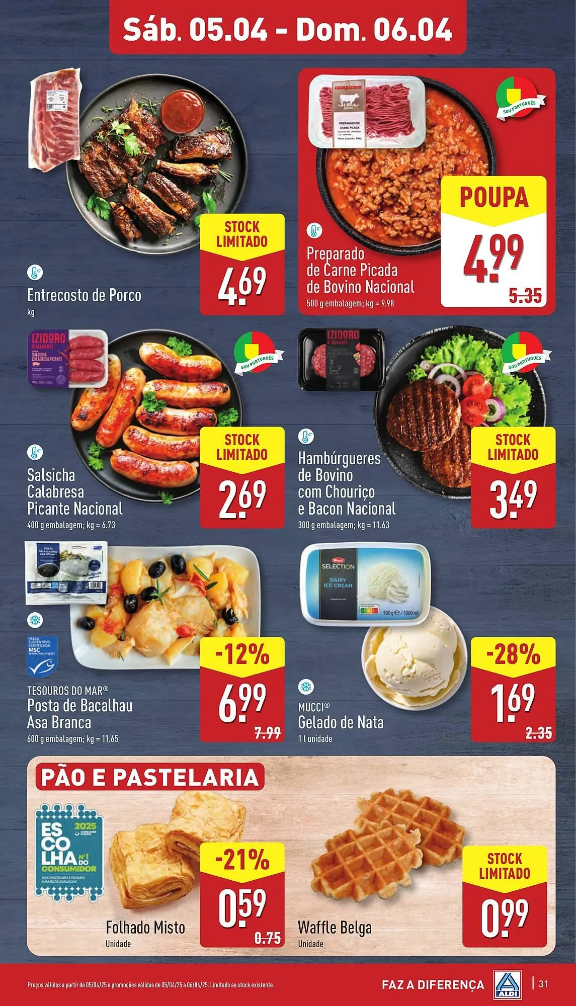 Folheto Folheto ALDI de 2 de abril até 8 de abril 2025 - Pagina 31