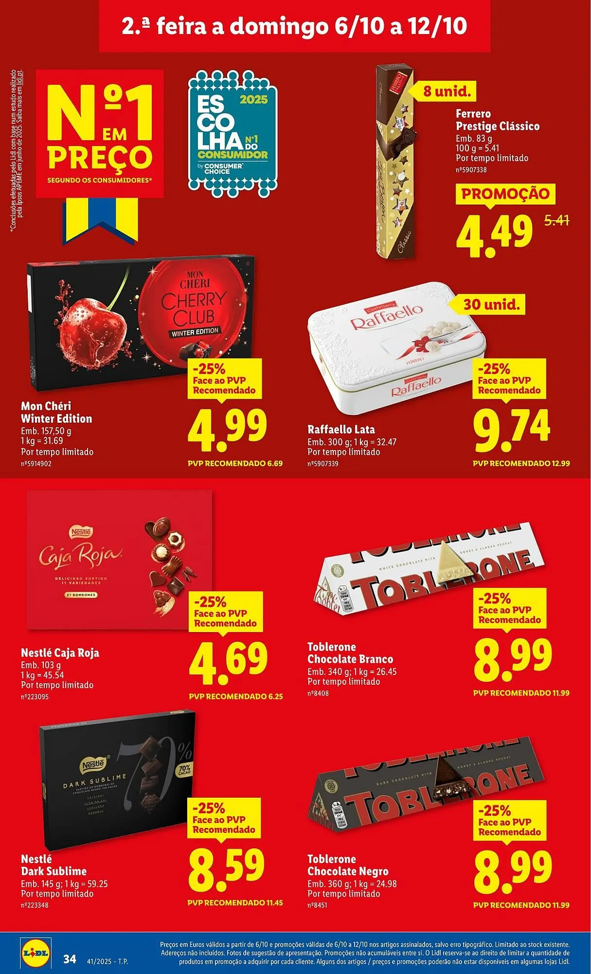 Folheto Folheto Lidl de 6 de outubro até 12 de outubro 2025 - Pagina 34