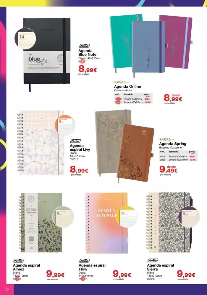 Folheto Folheto Agendas de 6 de novembro até 30 de janeiro 2025 - Pagina 12