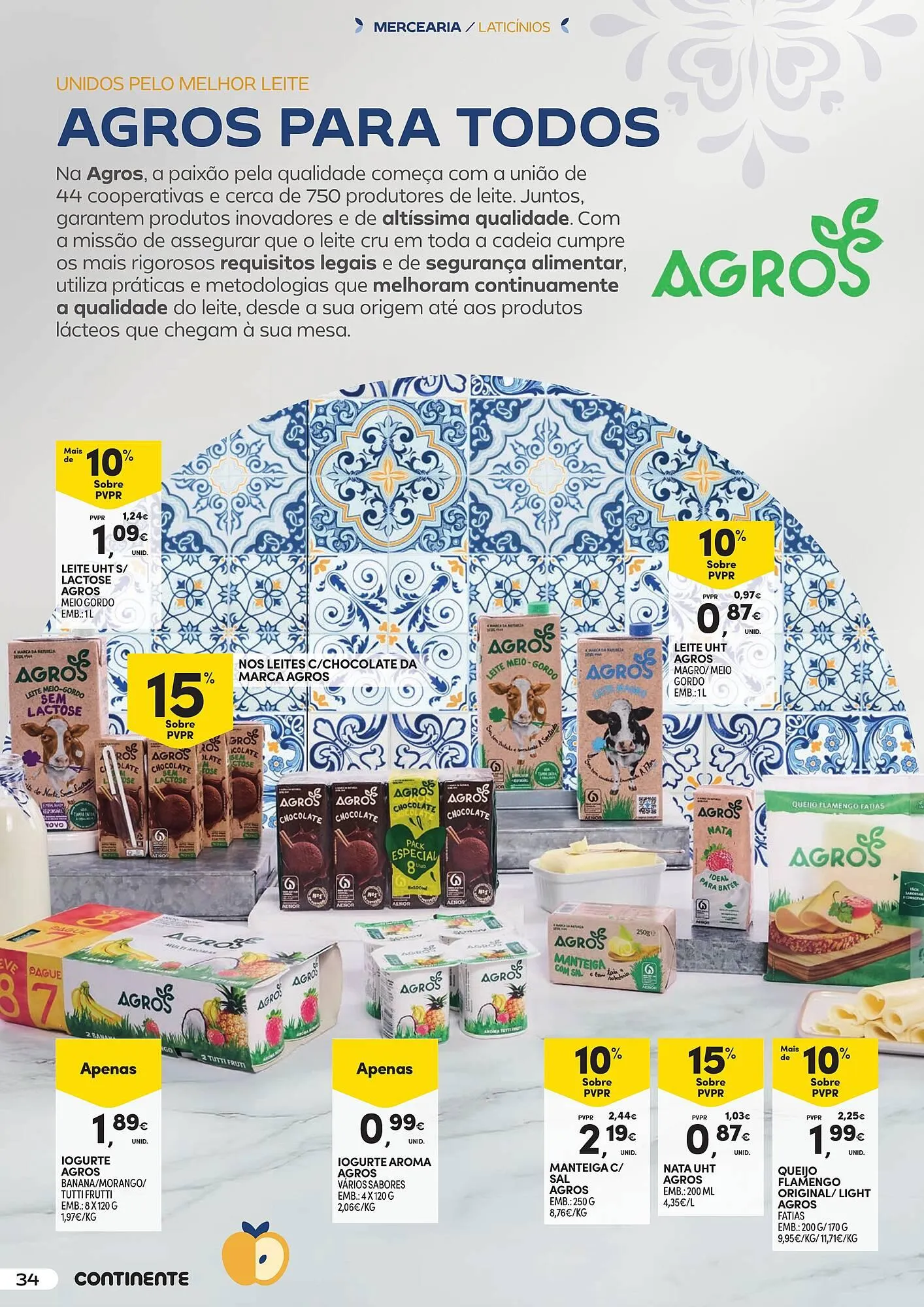 Folheto Folheto Continente de 6 de maio até 18 de maio 2025 - Pagina 34