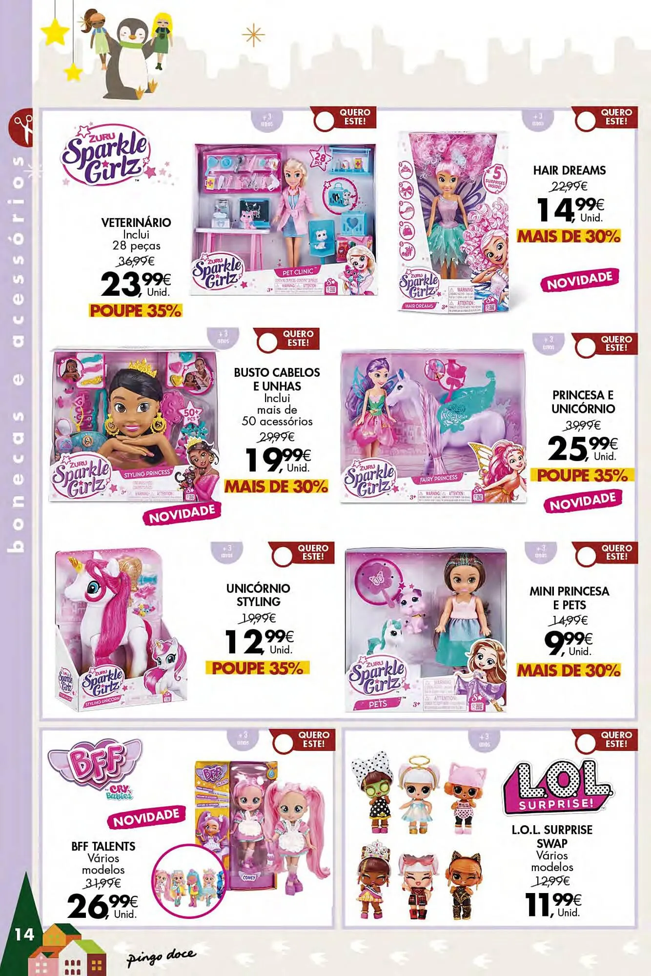 Folheto Folheto Pingo Doce de 16 de novembro até 24 de dezembro 2023 - Pagina 14