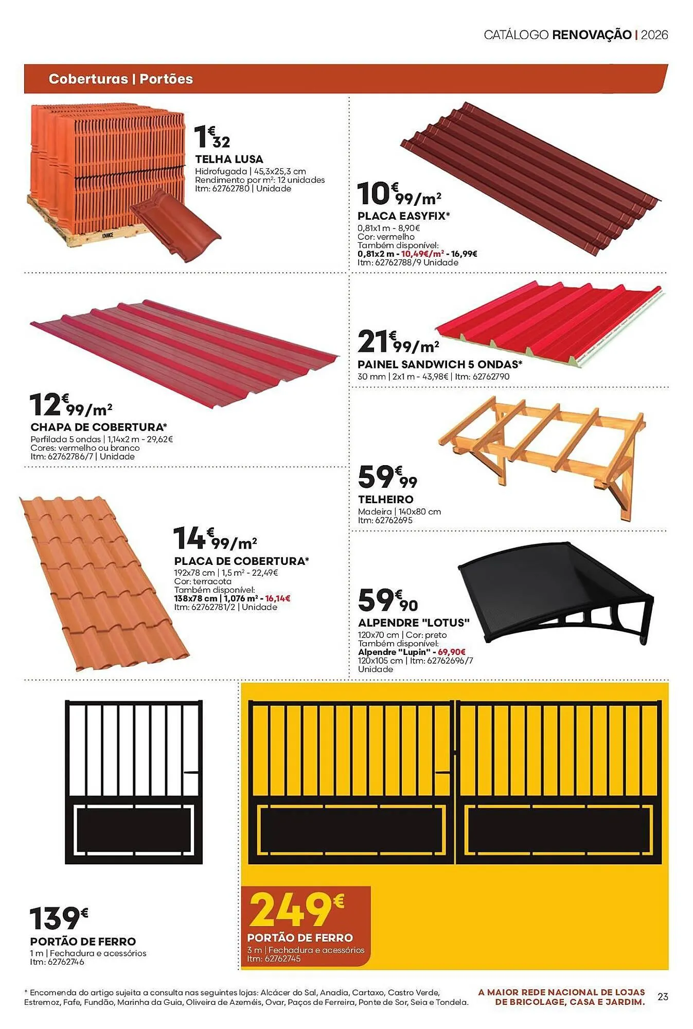 Folheto Folheto Bricomarché de 22 de janeiro até 22 de fevereiro 2026 - Pagina 23