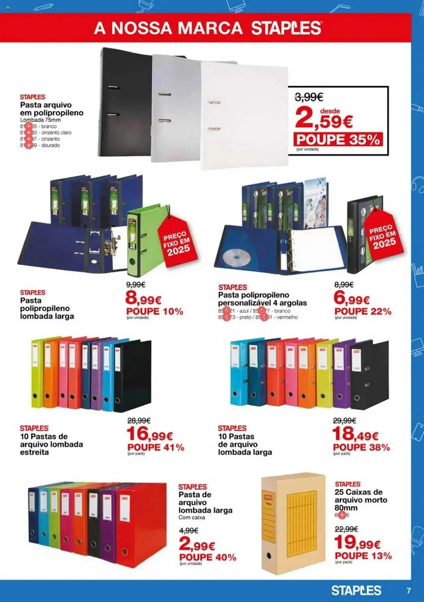 Folheto Folheto Staples de 2 de janeiro até 20 de fevereiro 2025 - Pagina 7