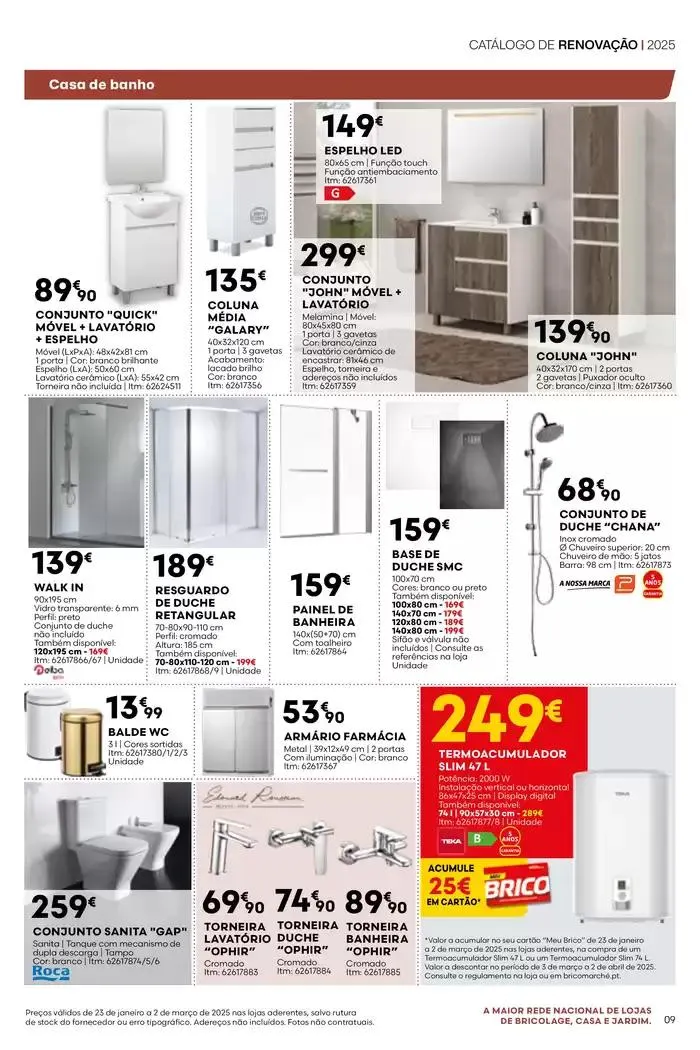 Folheto F#2 Catálogo Renovação 12p Nacional de 23 de janeiro até 2 de março 2025 - Pagina 9