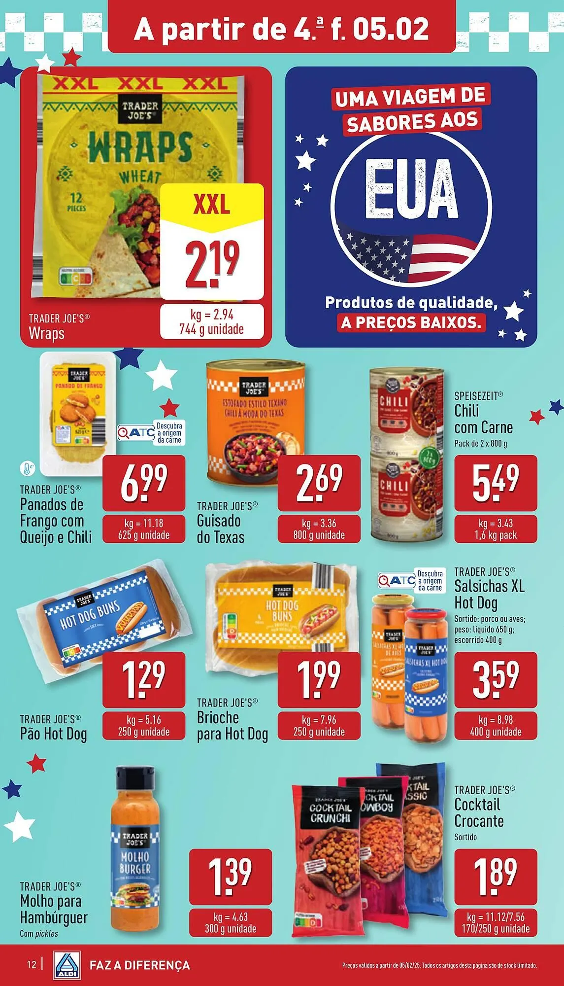 Folheto Folheto ALDI de 5 de fevereiro até 11 de fevereiro 2025 - Pagina 12